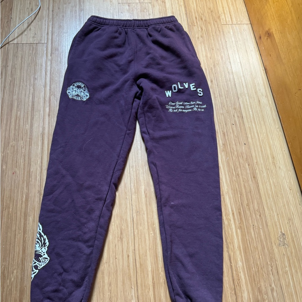 Darc Sport Purple Wolves jogger